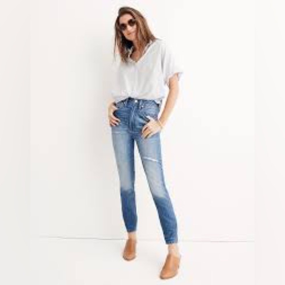 MADEWELL Rigid High-Rise Skinny Jeans